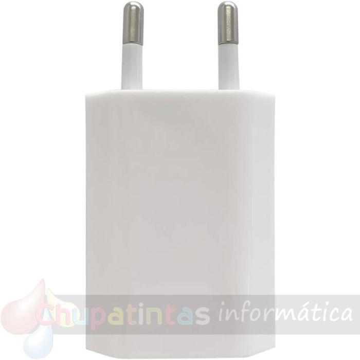 Aisens Mini Cargador USB - 5V/1A - Color Blanco-3