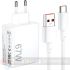 Xiaomi 67W HyperCharge Combo Cargador de Pared para Smartphone USB-A 67W + Cable - Color Blanco-1