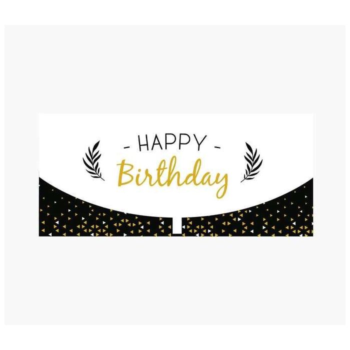 Pictura Money Cards Tarjeta de Felicitacion de Cumpleaños - Tamaño 21.3x9.6cm - Embolsada en Celofan - Incluye Sobre Blanco - Papel con Certificacion FSC