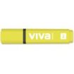 Molin Viva Marcador Fluorescente - Trazo entre 1 y 5mm - Tinta con Base de Agua - Color Amarillo