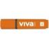 Molin Viva Marcador Fluorescente - Trazo entre 1 y 5mm - Tinta con Base de Agua - Color Naranja
