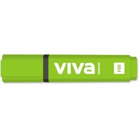Molin Viva Marcador Fluorescente - Trazo entre 1 y 5mm - Tinta con Base de Agua - Color Verde