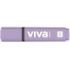 Molin Viva Marcador Fluorescente - Trazo entre 1 y 5mm - Tinta con Base de Agua - Color Violeta