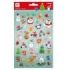 Apli Bolsa con 40 Pegatinas Navideñas Modelo Papa Noel Adviento - Adhesivo Permanente - Motivos Navideños