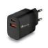 NGS Bud 45W Cargador Universal de Pared 45W Ultrarapido - 1x USB-C PD - PPS, 1x USB-A QC 3.0 - Color Negro