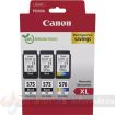 Canon PG575XL/CL576XL Multipack de 3 Cartuchos de Tinta Originales - 5437C004