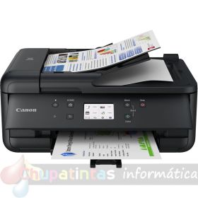 Canon Pixma TR7650 Impresora Multifunción Color Dúplex Wifi Fax 15ppm - ADF de 20 Hojas