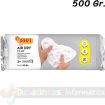 Jovi Air Dry Pasta para Modelar 500gr - Endurecible al Aire - Tacto Fresco - Facil de Moldear - Multi-Superficie - Secado en 24H - Acabado Fino - Color Blanco