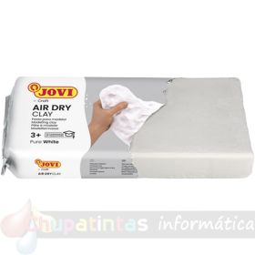 Jovi Air Dry Pasta para Modelar 1000gr - Color Blanco - 1