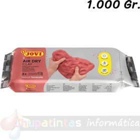 Jovi Air Dry Pasta para Modelar 1000gr - Color Terracota - Mejor precio