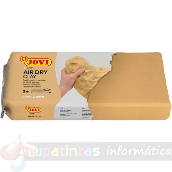 Jovi Air Dry Pasta para Modelar 250gr - Color Ocre - 1