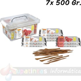 Jovi Air Dry Pasta para Modelar con 7 paquetes de 500gr - Colores Surtidos - Mejor Precio