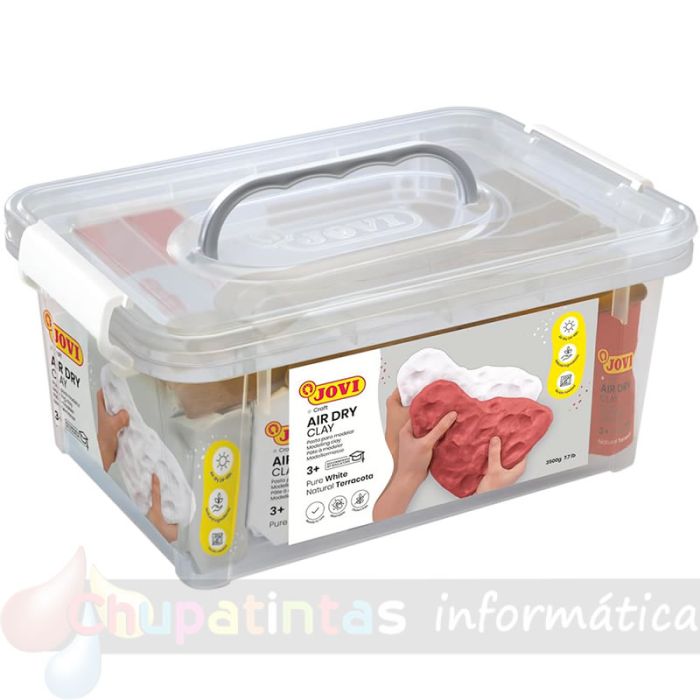 Jovi Air Dry Pasta para Modelar con 7 paquetes de 500gr - Colores Surtidos - 1