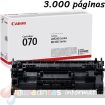 Canon 070 Negro Cartucho de Toner Original - 5639C002