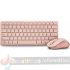 NGS Fantasy Pack Teclado Compacto Silencioso + Ratón Silencioso 1600dpi 5 Botones - Conexión 2,4GHz, BT1 y BT2 - Color Rosa-3