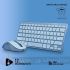 NGS Fantasy Pack Teclado Compacto Silencioso + Ratón Silencioso 1600dpi 5 Botones - Conexión 2,4GHz, BT1 y BT2 - Color Azul-5