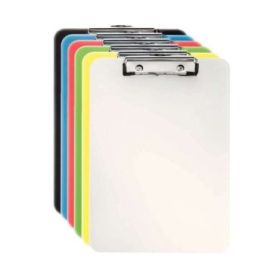 Esselte Vivida Carpeta con Pinza Metalica  A4 - Capacidad para 80 Hojas - Resistente Poliestireno Opaco - Gancho para Colgar - Colores Surtidos