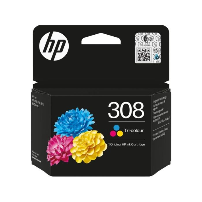HP 308 Tricolor Cartucho de Tinta Original - 7FP20UE