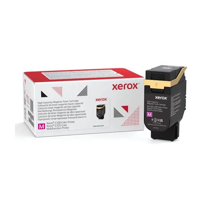 Xerox C320 C325 Magenta Cartucho de Toner Original - 006R04829