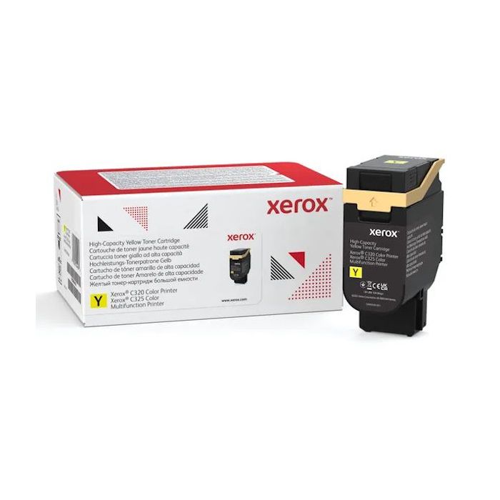 Xerox C320 C325 Amarillo Cartucho de Toner Original - 006R04830