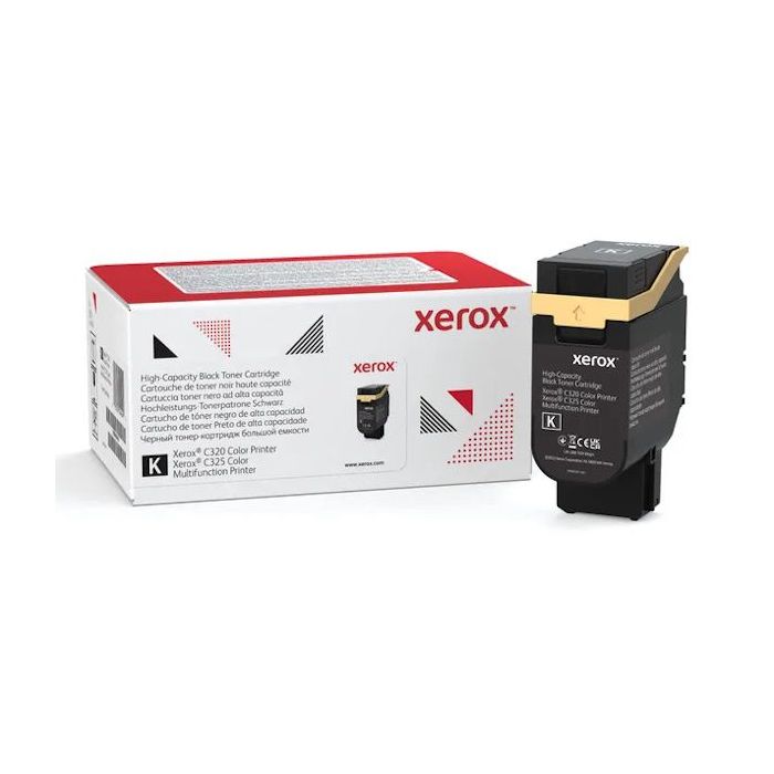 Xerox C320 C325 Negro Cartucho de Toner Original - 006R04831