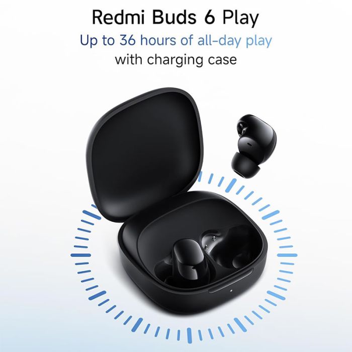 Xiaomi Redmi Buds 6 Play Auriculares Bluetooth 5.4 - Color Blanco - Características