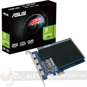 Asus GeForce GT 730 Tarjeta Grafica 2GB GDDR5 NVIDIA - PCIe 2.0 HDMI-1