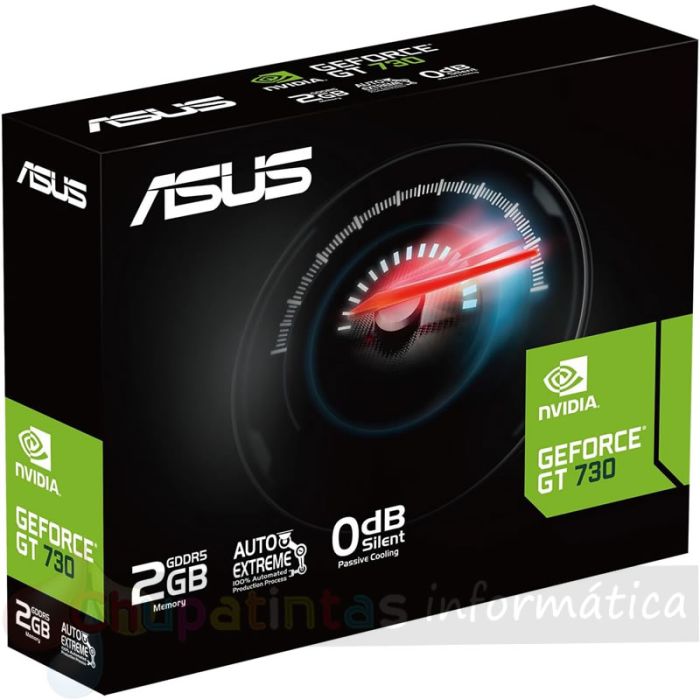 Asus GeForce GT 730 Tarjeta Grafica 2GB GDDR5 NVIDIA - PCIe 2.0 HDMI-4