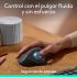 Logitech Ergo M575 Ratón Inalámbrico TrackBall USB 2000dpi - 5 Botones - Uso Diestro - Color Grafito - Control con el pulgar