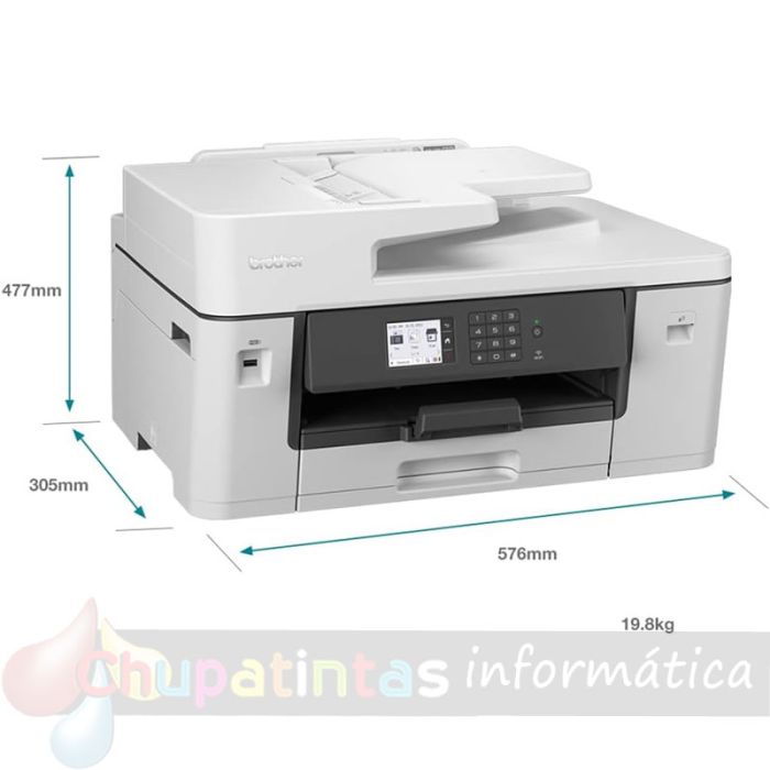 Brother MFC-J5340DWE EcoPro Impresora Multifunción Color A3 Wifi Fax Dúplex 28ppm - Medidas