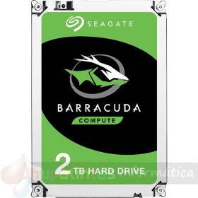 Seagate Barracuda Disco Duro Interno 3.5" 2TB SATA 7200RPM 256MB 6GB-S - Mejor precio