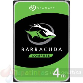 Seagate Barracuda Disco Duro Interno 3.5" SATA 3 4TB - Mejor precio