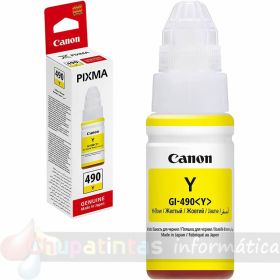 Canon GI490 Amarillo Botella de Tinta Original - GI490Y/0666C001