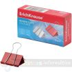 Erichkrause Pinzas para Papeles de Colores - 19mm - Resistencia Mejorada - Capacidad Hasta 70 Hojas - Color Metalico