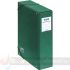 Dohe Caja para Proyectos Lomo 9cm - Cartón Forrado con Papel Impreso y Plastificado - Cierre con Gomas - Color Verde