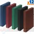 Dohe Pack 12 Cajas para Proyectos Lomo 3cm - Cierre con Gomas - Colores Surtidos