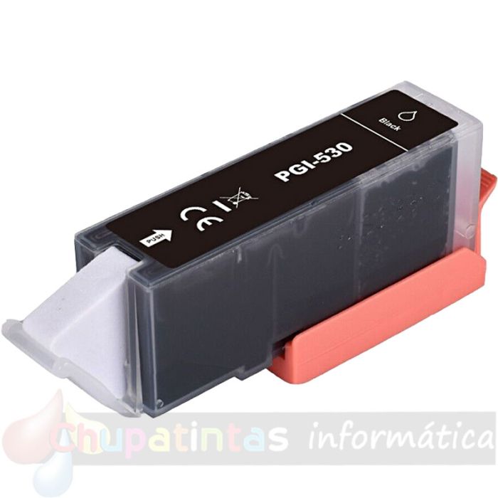 Canon PGI530 cartucho de tinta pigmentada genérico color negro - mejor precio