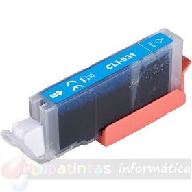 Canon CLI531 Cyan Cartucho de Tinta Generico - Reemplaza 6119C001/CLI531C