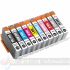 Canon PFI300 Pack de 10 Cartuchos de Tinta Genericos