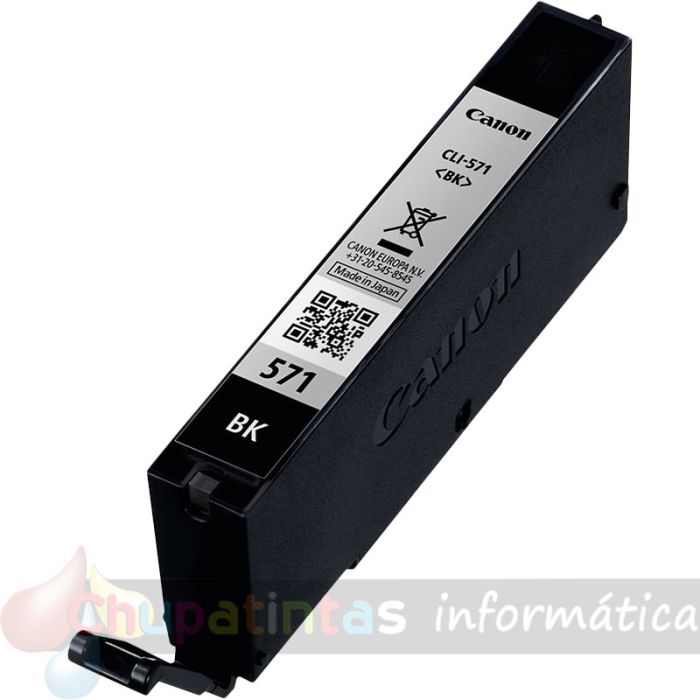 Canon CLI571 Negro Cartucho de Tinta Original - 0385C001-2