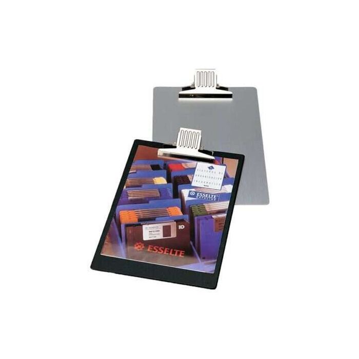 Esselte Carpeta Base de Aluminio con Pinza - Formato A4 - Color Aluminio