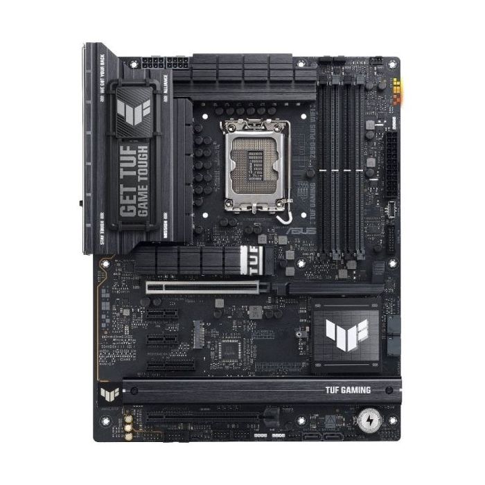 Asus TUF Gaming Z890-PLUS WIFI Placa Base LGA 1851 - WiFi, Bluetooth, HDMI, DisplayPort, 4x DDR5, 4x SATA III, M.2, PCIe 4.0 y 5.0, USB 2.0, 3.2, USB-C, RJ-45