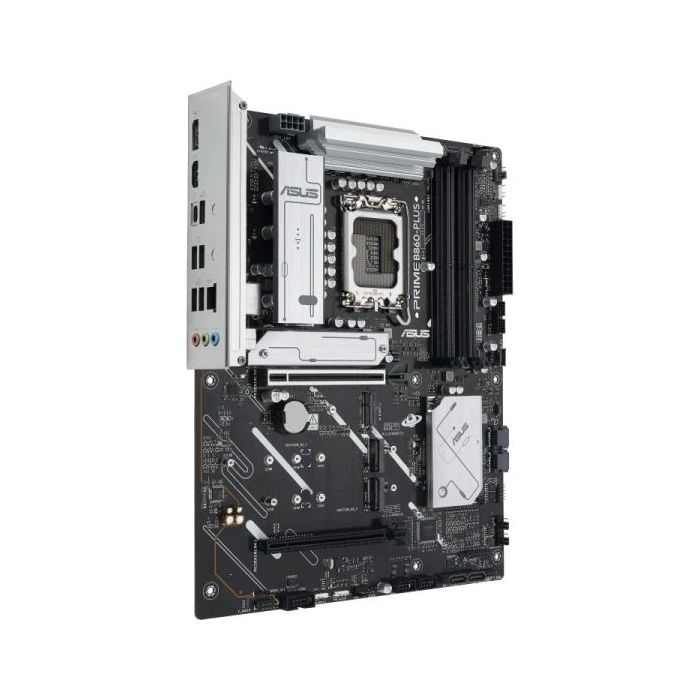 Asus Prime B860-A-PLUS-CSM Placa Base LGA 1851 - 4x DDR5, 3x M2, 4x Sata III, PCIe 4.0, USB 2.0, 3.2, USB-C, RJ-45, HDMI, DisplayPort - Factor de Forma ATX