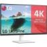 LG UltraFine Monitor LED 27" IPS UltraHD 4K HDR10 - Respuesta 5ms - Angulo de Vision 178º - 16:9 - HDMI, DisplayPort - VESA 100x100mm