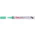 Pentel Paint Marker Marcador de Pintura - Punta Media 4.5mm - Permanente en todas las Superficies - Resistente a Luz y Agua - Cuerpo de Aluminio - Color Verde Perla