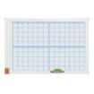 Nobo Performance Planificador Mensual de Pizarra Magnetica 725x53x1045mm - Incluye Kit de Planificacion de Imanes