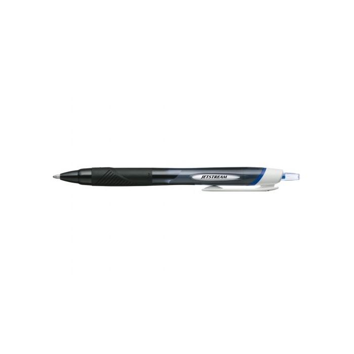 Uni-ball JetStream Sport SXN-150 Boligrafo de Tinta Pigmentada - Punta de Bola 1mm - Retractil - Secado Instantaneo - Ideal para Zurdos - Color Azul