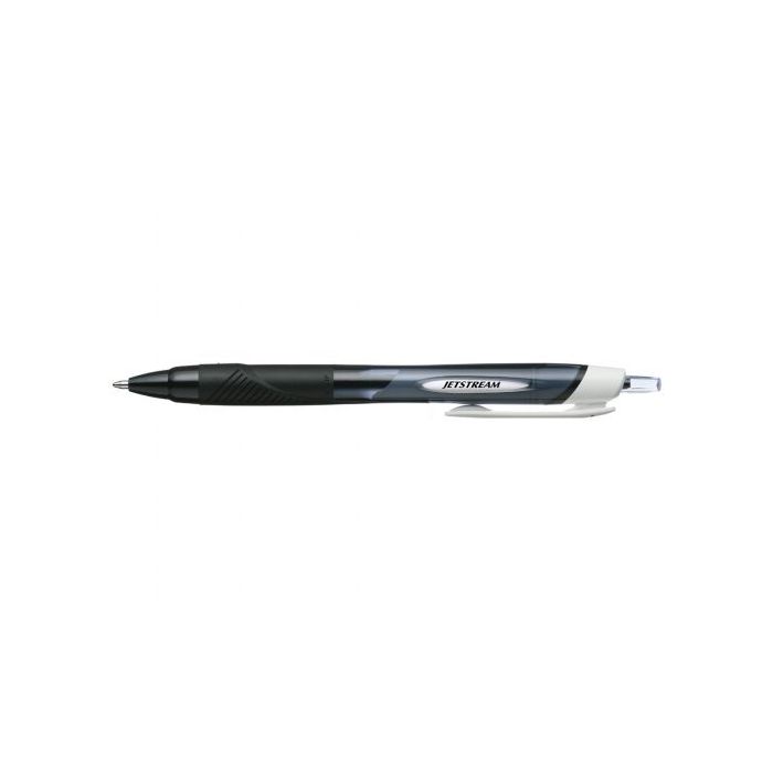 Uni-ball JetStream Sport SXN-150 Boligrafo Retractil - Punta de Bola 1mm - Tinta Pigmentada Resistente al Agua y Luz - Secado Instantaneo - Color Negro