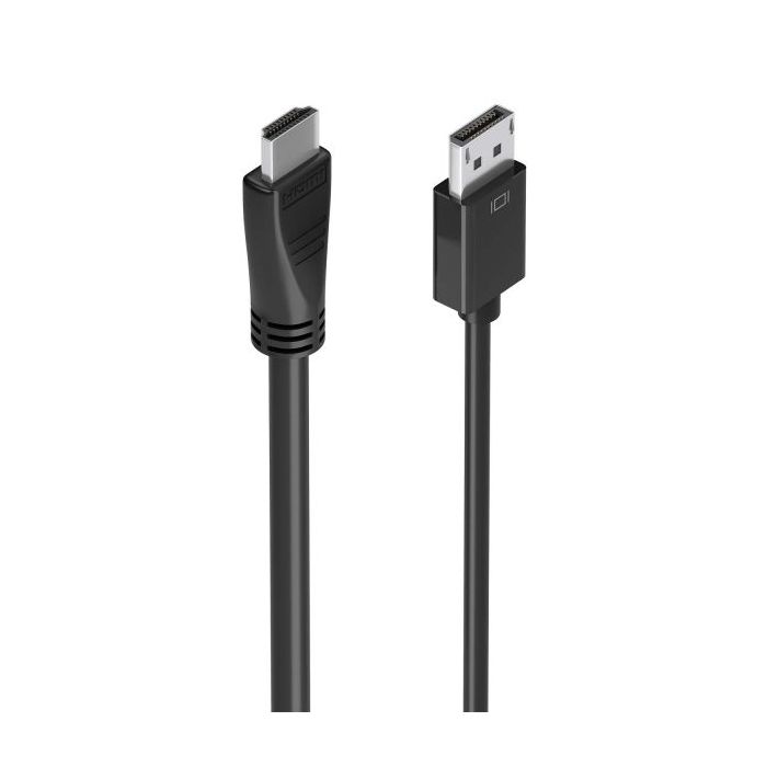 Aisens Cable Conversor DISPLAYPORT a HDMI 4K@60HZ - DP/M-HDMI/M - 5.0m - Color Negro