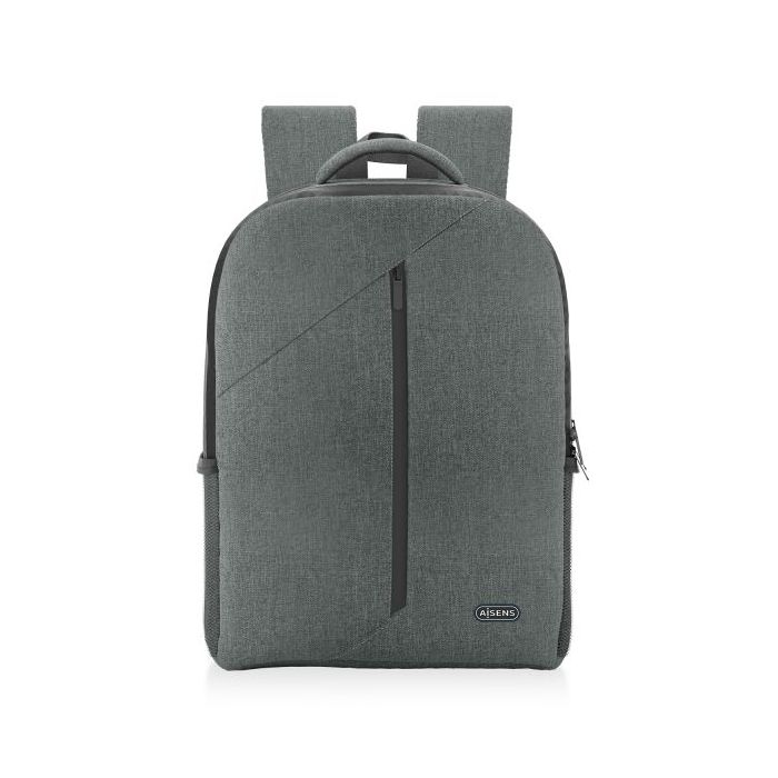 Aisens Mochila Premium para Portatil 15,6" - Color Gris